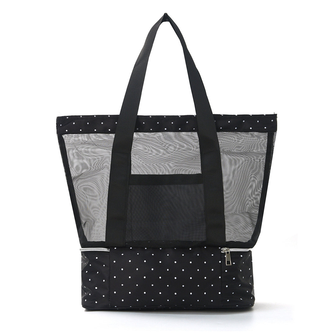 Practical tote bag with mesh design Bowlift