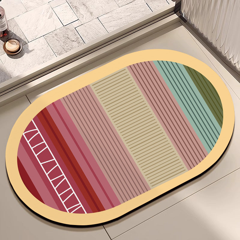 Geometric Patterned Area Rug Bowlift