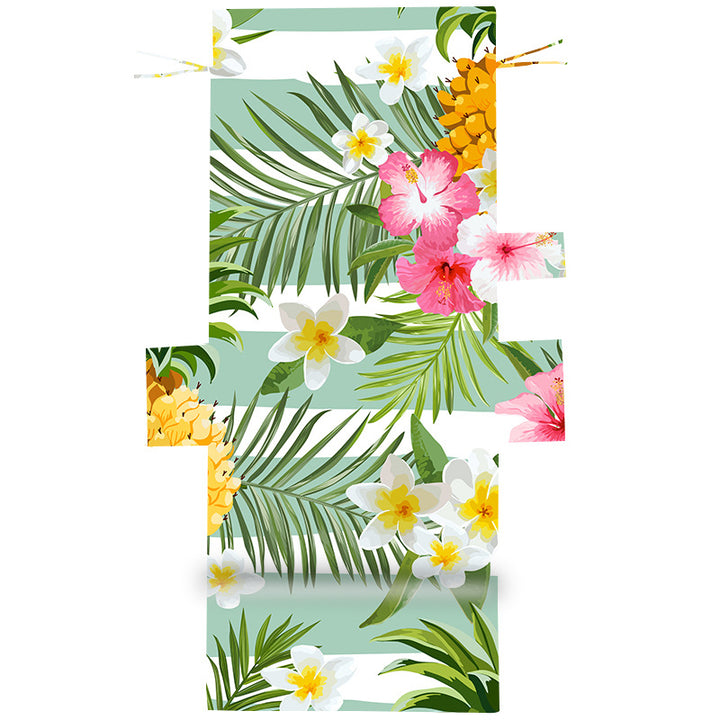 Beach towel with modern, geometric pattern Bowlift