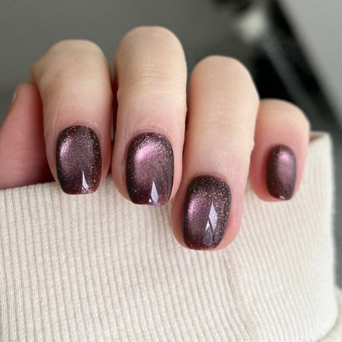 Luxe Glitter Press-On Nail Set Bowlift