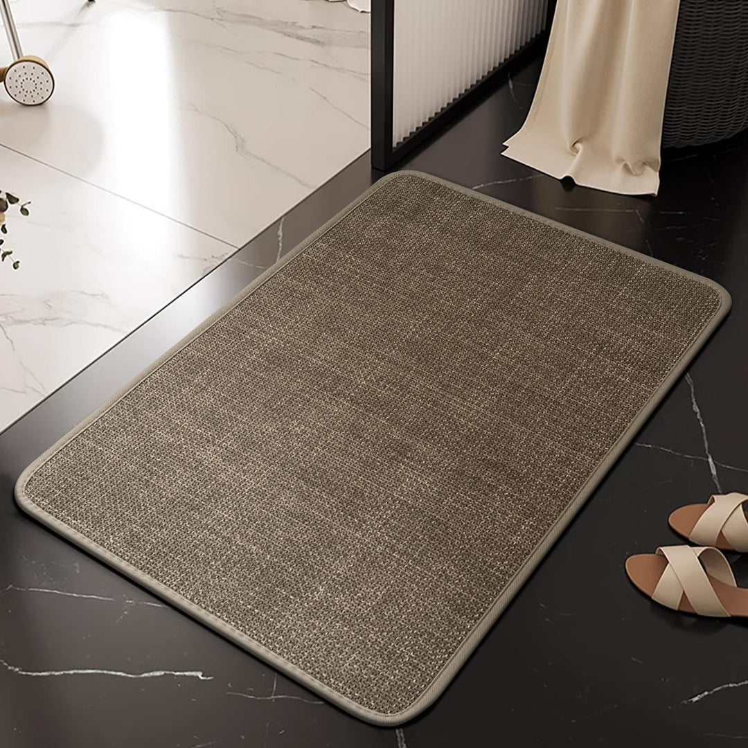 Elegant Textured Kitchen Mat Bowlift
