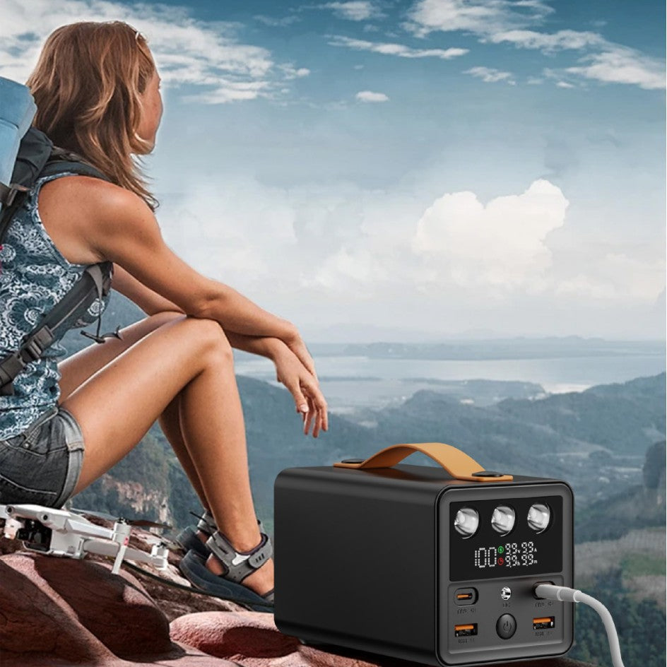 Portable multifunction power bank with digital display and fast charging function Bowlift
