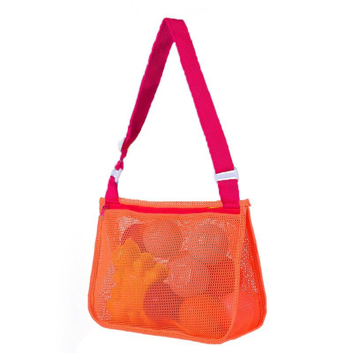 Practical and Breathable Beach Bag with Mesh Structure Bowlift