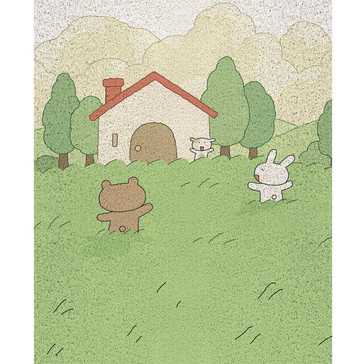 Cartoon-Themed Play Mat