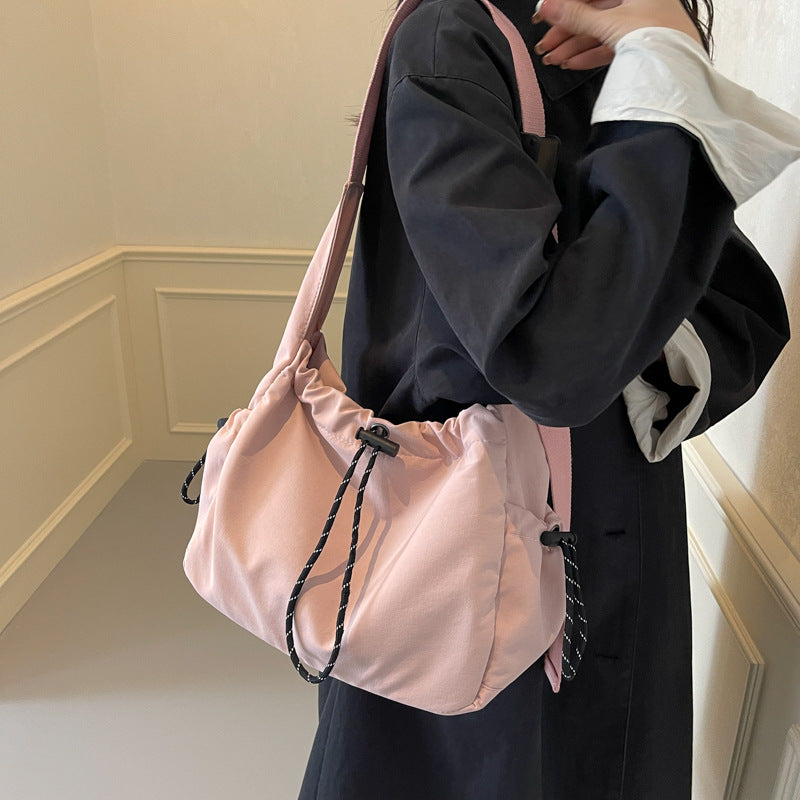 Soft Fabric Casual Crossbody Bag Bowlift