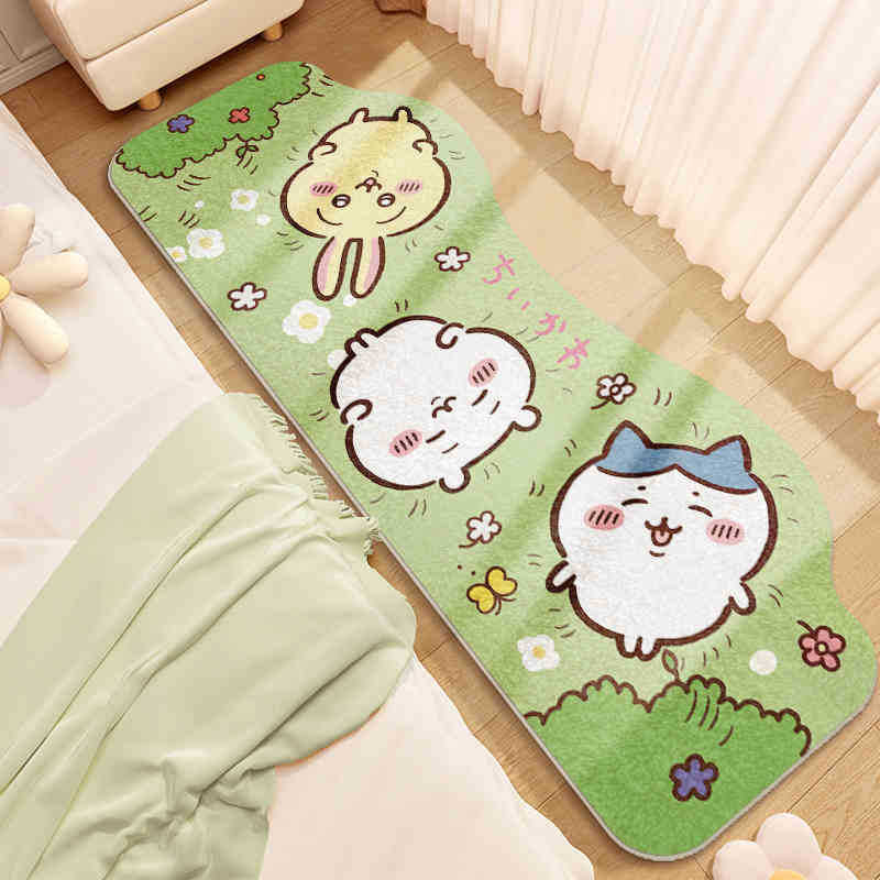 Cartoon Puppy-Themed Area Rug