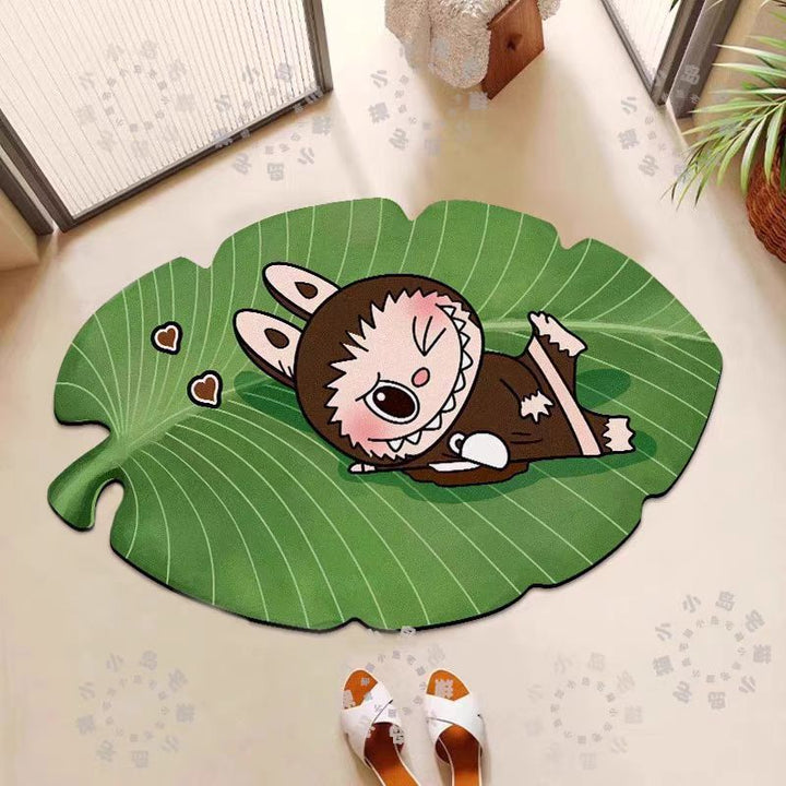 Cute Cartoon-Themed Bath Mat Bowlift