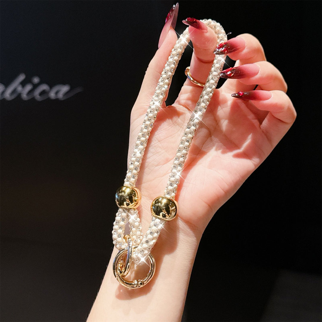 Chic Beaded Eyewear Chain Bowlift