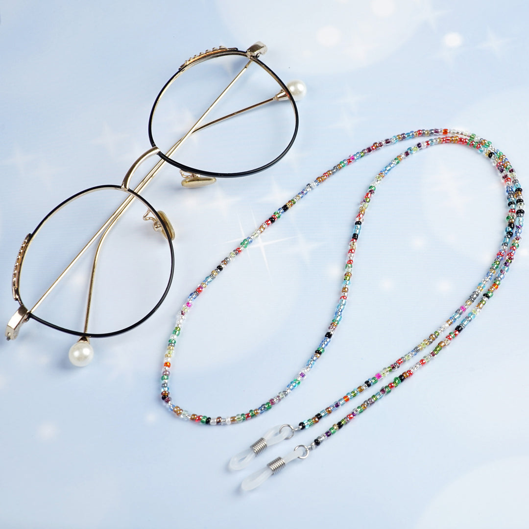 Beaded Eyewear Chain Bowlift