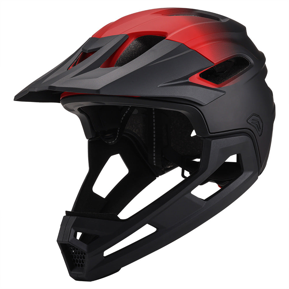 Full-Face Mountain Biking Helmet Bowlift