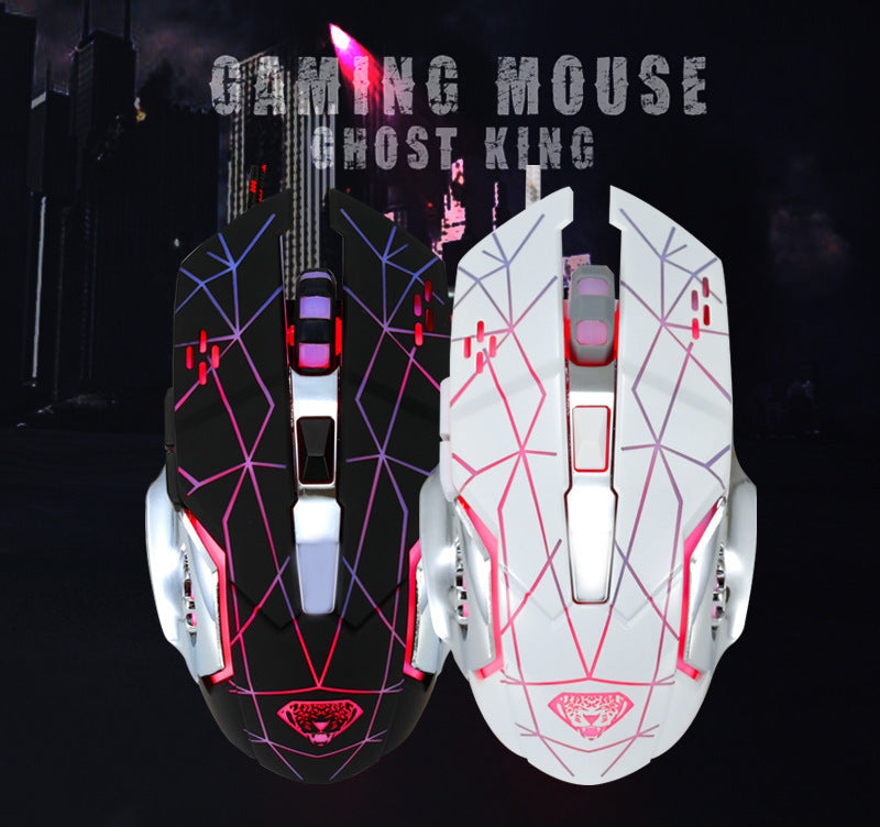 Ergonomic RGB Gaming Mouse Bowlift