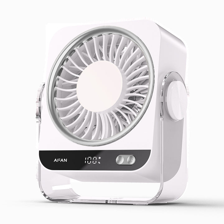Ladies table fan with digital control and variable fan speed Bowlift