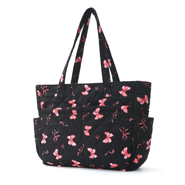 Practical cotton bag with cute bear motif Bowlift