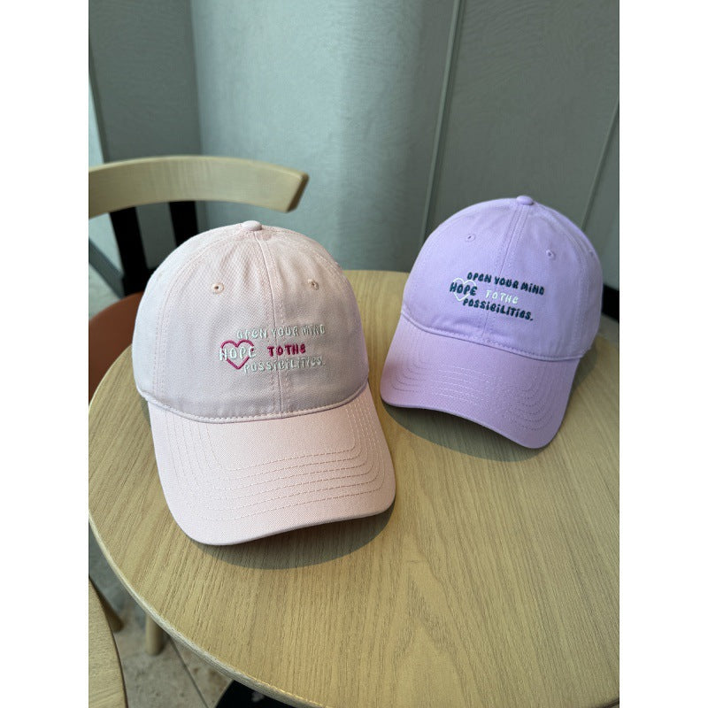 Women's Embroidered Inspirational Baseball Cap Bowlift