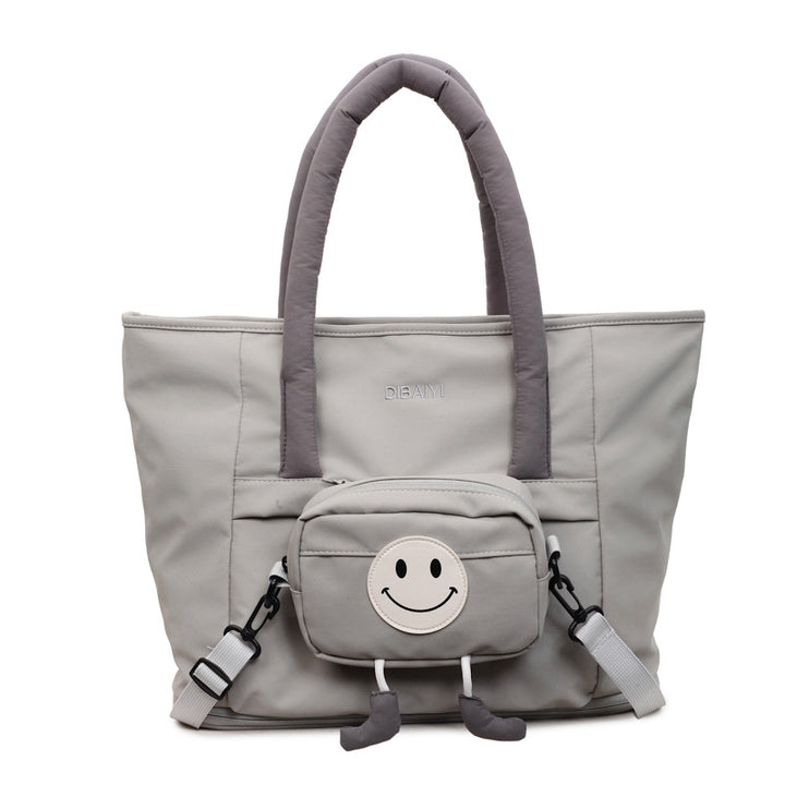 Stylish Multi-Compartment Tote Bag