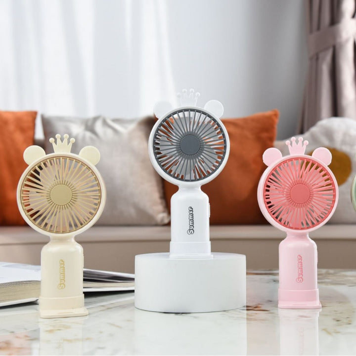 Unisex Handy Portable Baby Fan Bowlift