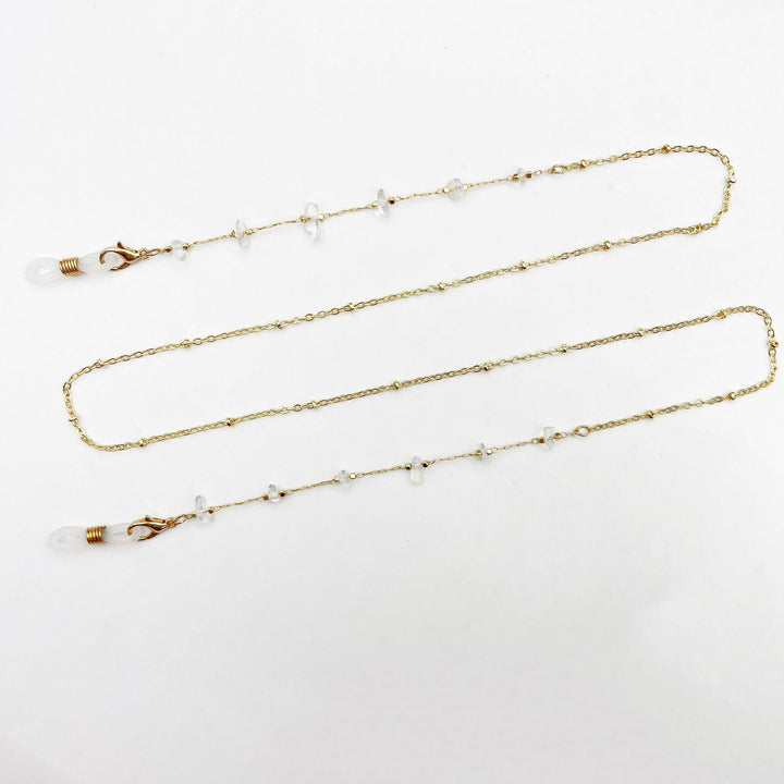 Colorful Gemstone Eyewear Chain Bowlift
