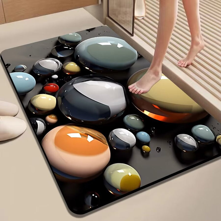 Decorative Non-Slip Bath Mat Bowlift