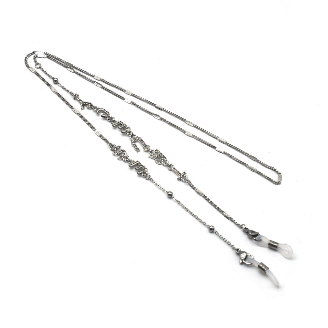 Sparkling Rhinestone Eyewear Chain Bowlift