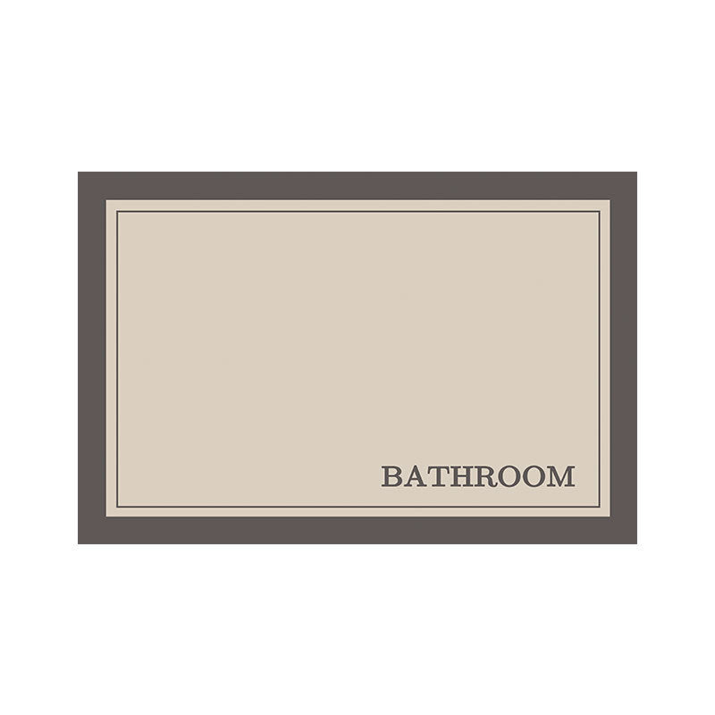Decorative Bath Mat Bowlift
