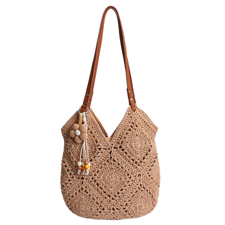 Handcrafted Macrame Shopper Bag Bowlift