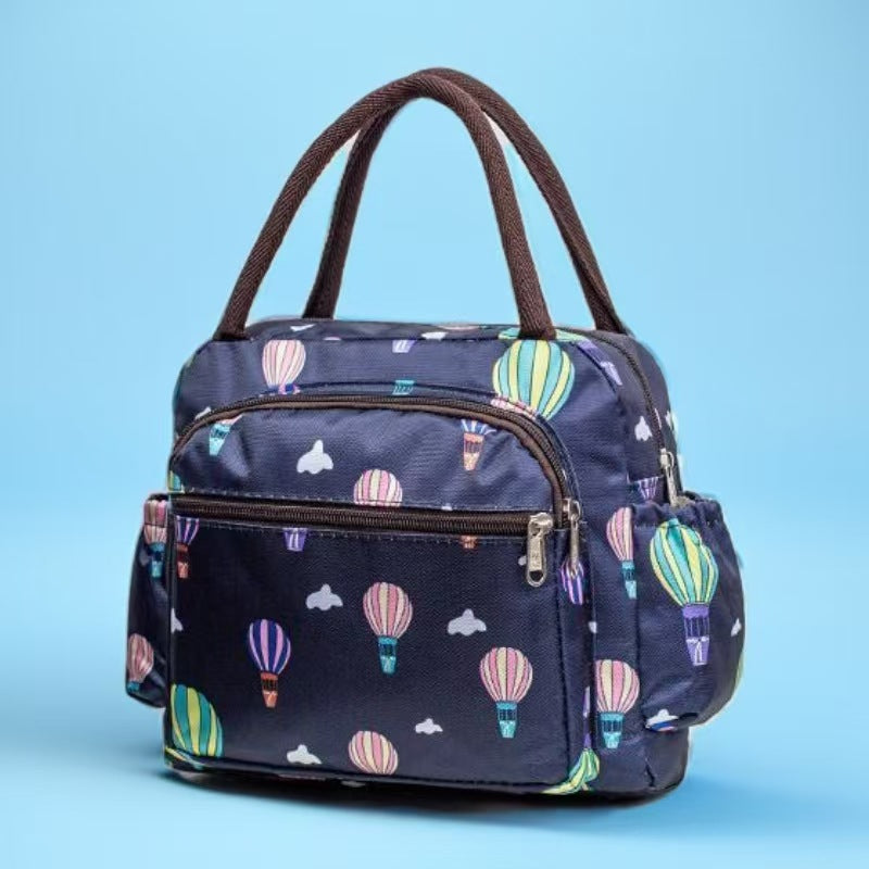 Insulated Cat-Themed Lunch Tote Bowlift