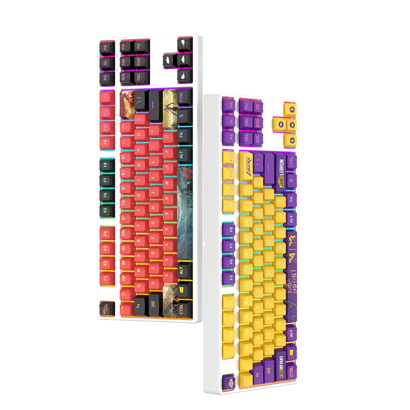 Compact Mechanical Gaming Keyboard Bowlift