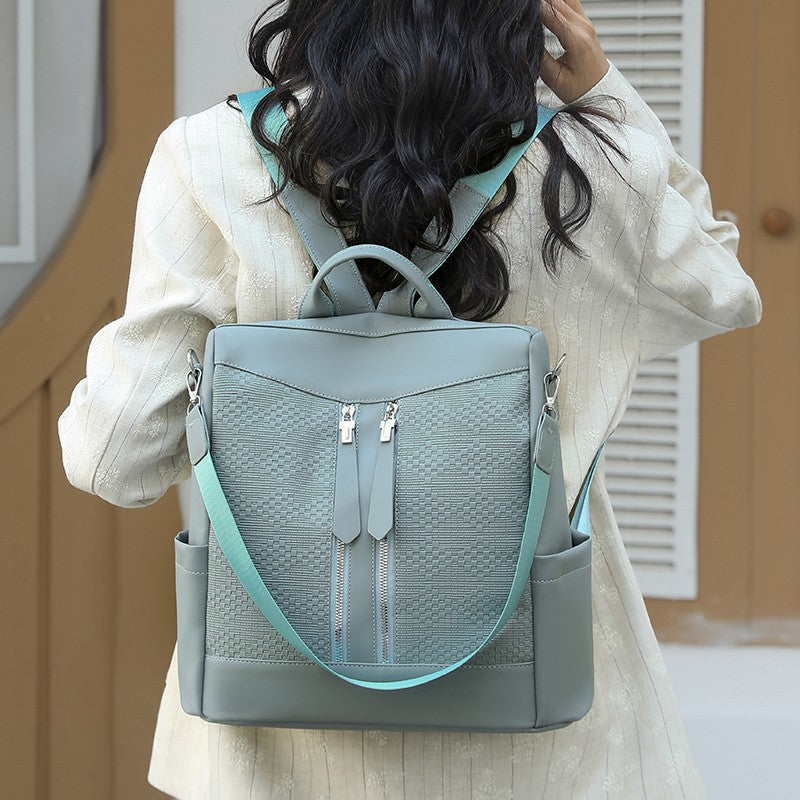 Premium Textured Multi-Pocket Backpack Bowlift