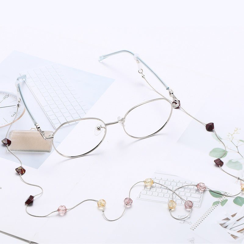 Crystal Beaded Eyewear Chain Bowlift
