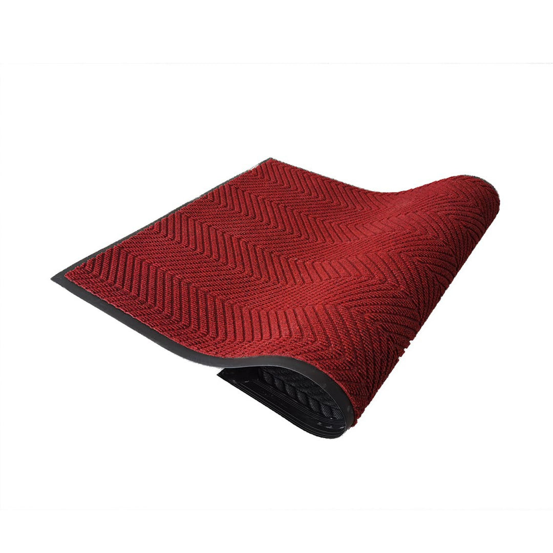 Herringbone Design Entrance Mat Bowlift