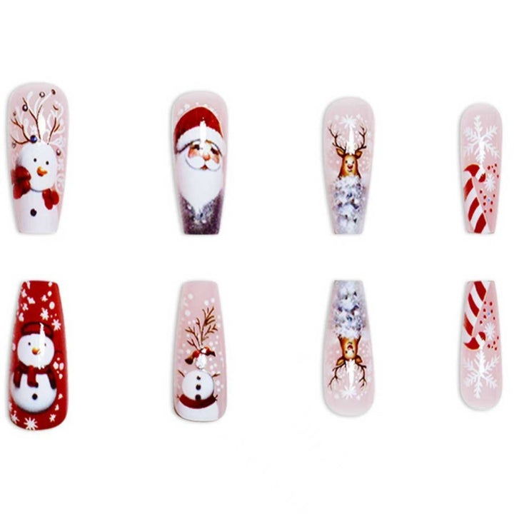 Festive Holiday Themed Nail Art Bowlift