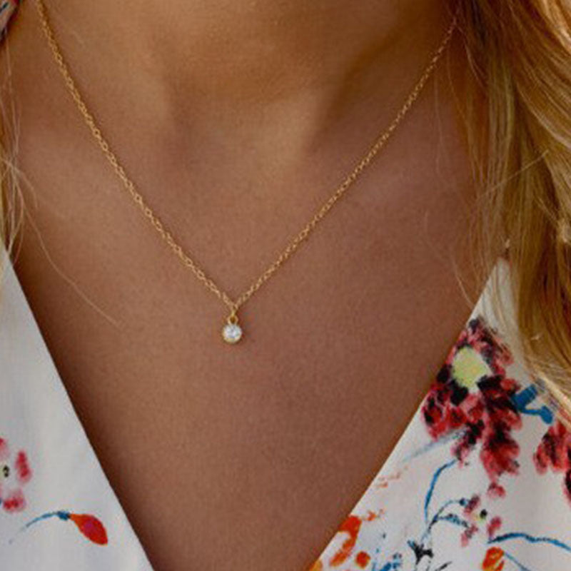 Minimalist Adjustable Chain Necklace Bowlift