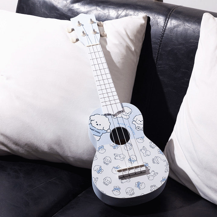 Cartoon-Themed Ukulele Bowlift