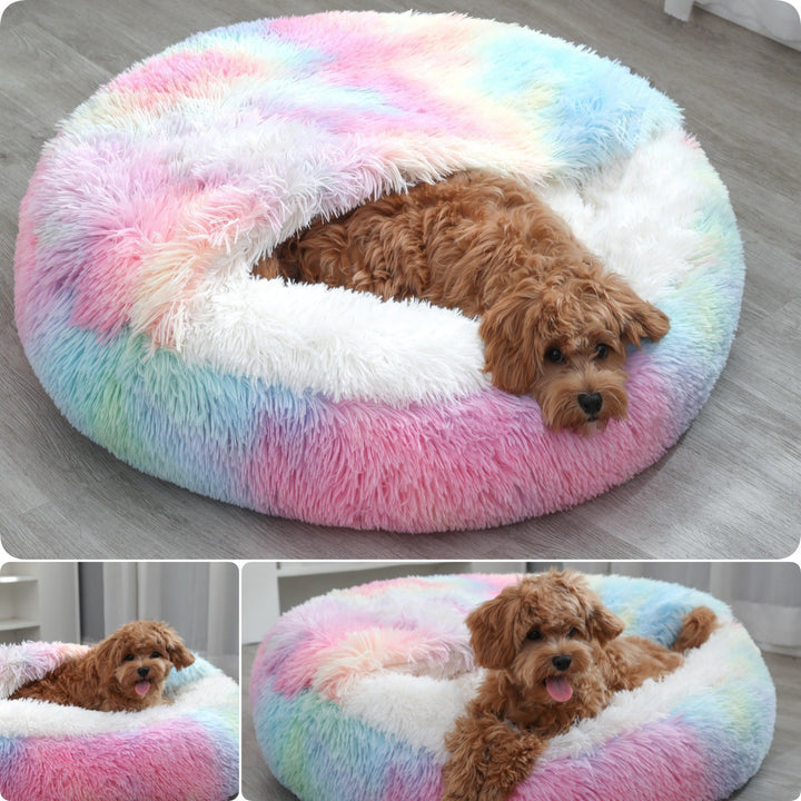 Women's cozy round pet bed Bowlift