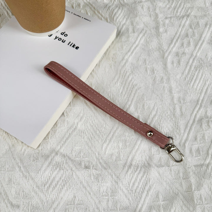 Stylish Faux Leather Keychain Strap Bowlift