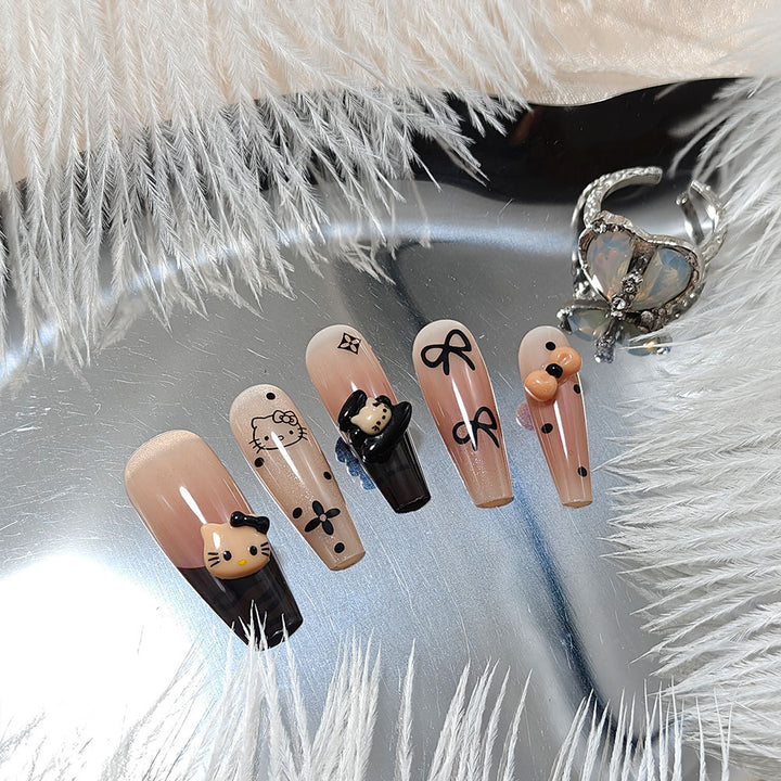 Nail Art Set with Creative Designs Bowlift