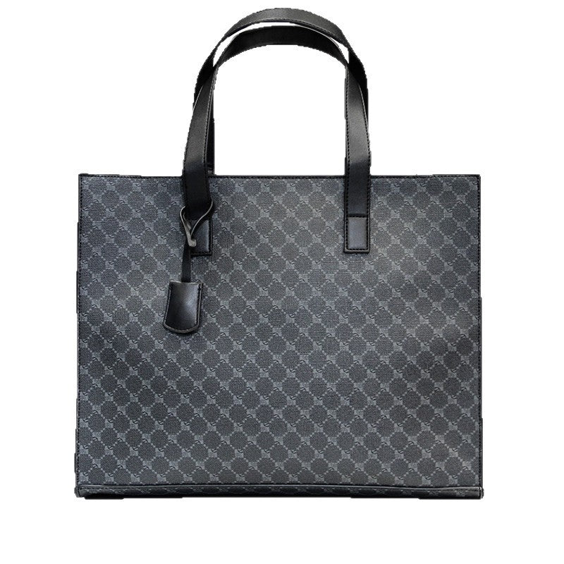 Elegant Tote Bag with Textured Design Bowlift