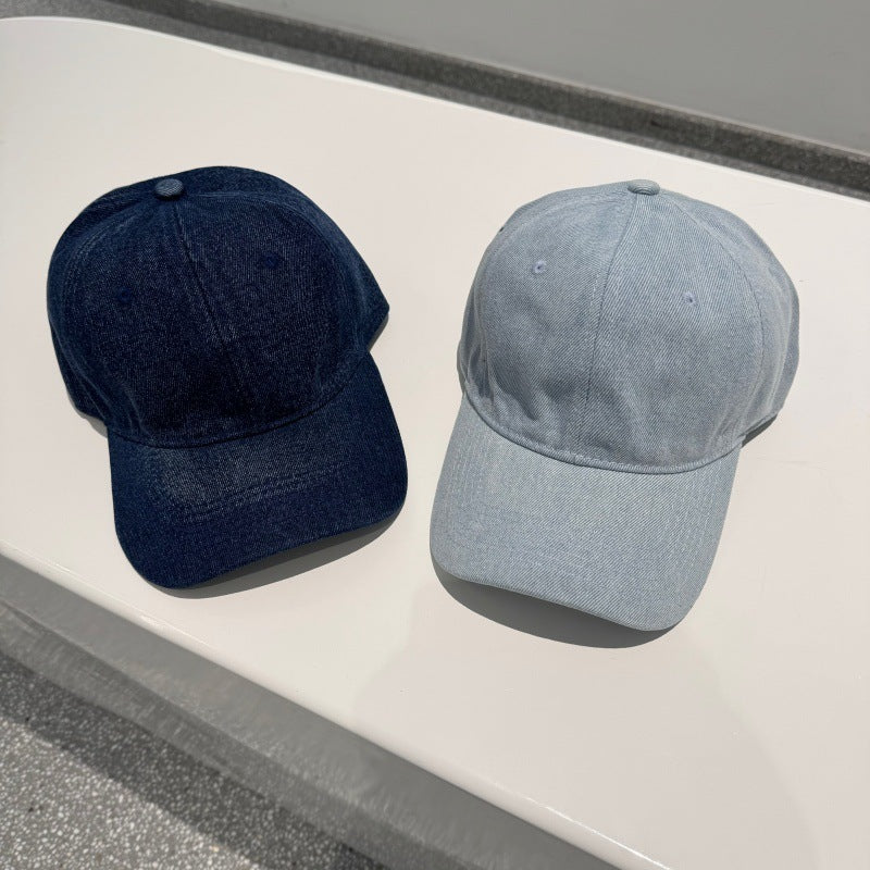 Women's Classic Adjustable Denim Baseball Cap Bowlift