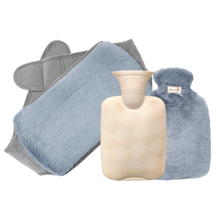 Plush Hot Water Bottle Set Bowlift