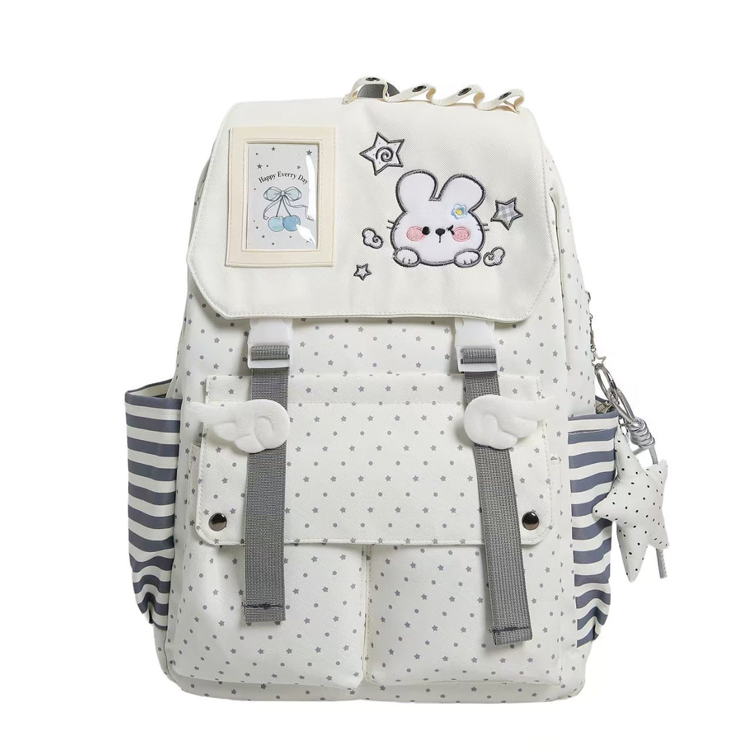 Backpack with Cheerful Animal Design and Thoughtful Compartment Layout Bowlift