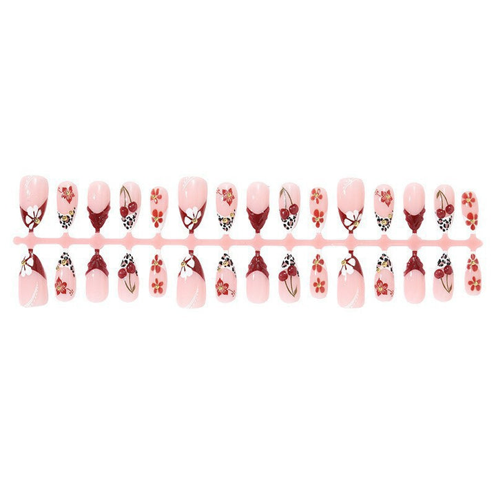 Creative Nail Art Set with Floral and Animal Designs Bowlift