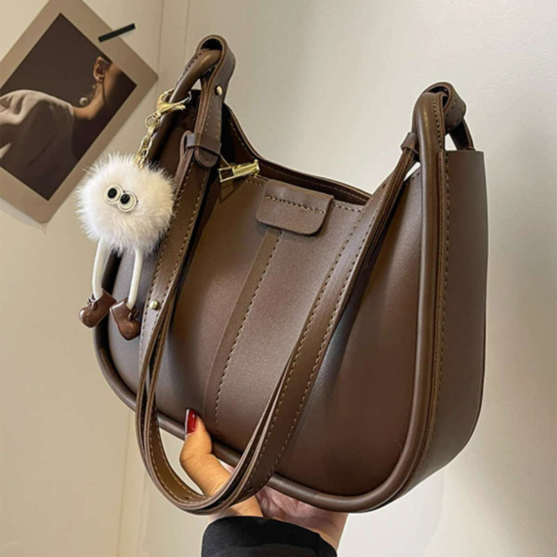 Contemporary Minimalist Shoulder Bag Bowlift