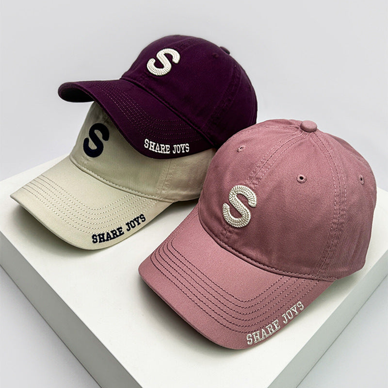 Men's Casual Cotton Distressed Cap Bowlift