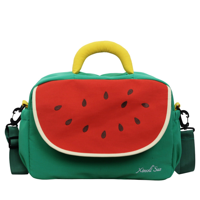 Fun Fruit Themed Messenger Bag