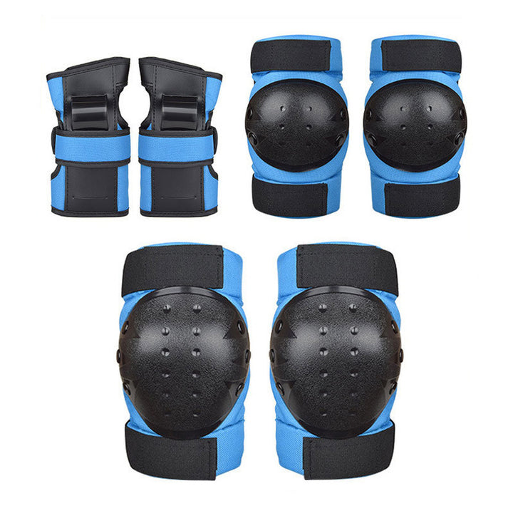 Safety package with knee protectors and wrist protectors Bowlift