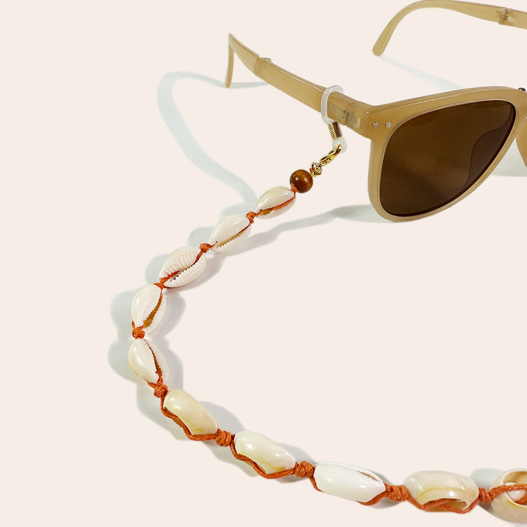 Shell Bead Eyewear Chain Bowlift