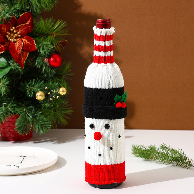 Christmas gift wine bottle sleeve Bowlift