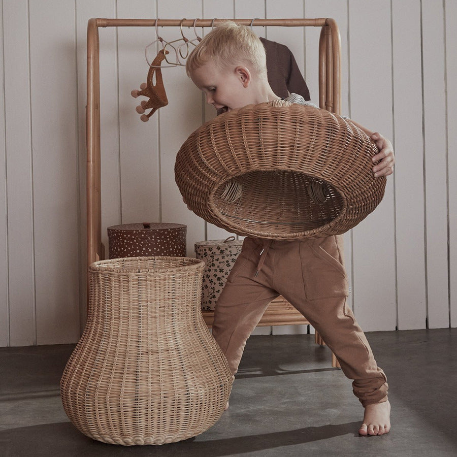 Decorative Mushroom-Shaped Storage Basket Bowlift