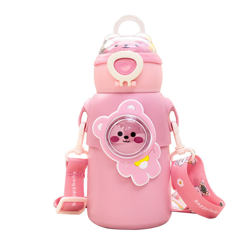 Child-friendly water bottle with animal design Bowlift