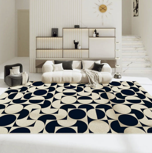 Geometric Patterned Area Rug Bowlift